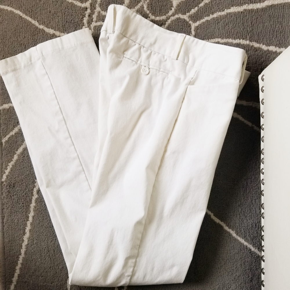 White Dress Pants Slacks